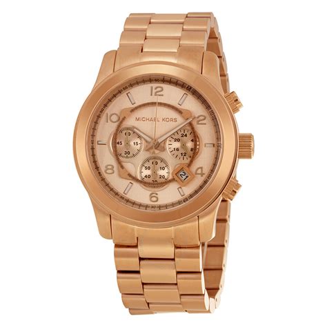 mk8096 michael kors rose gold chronograph watch|Michael Kors Runway Chronograph Rose Gold.